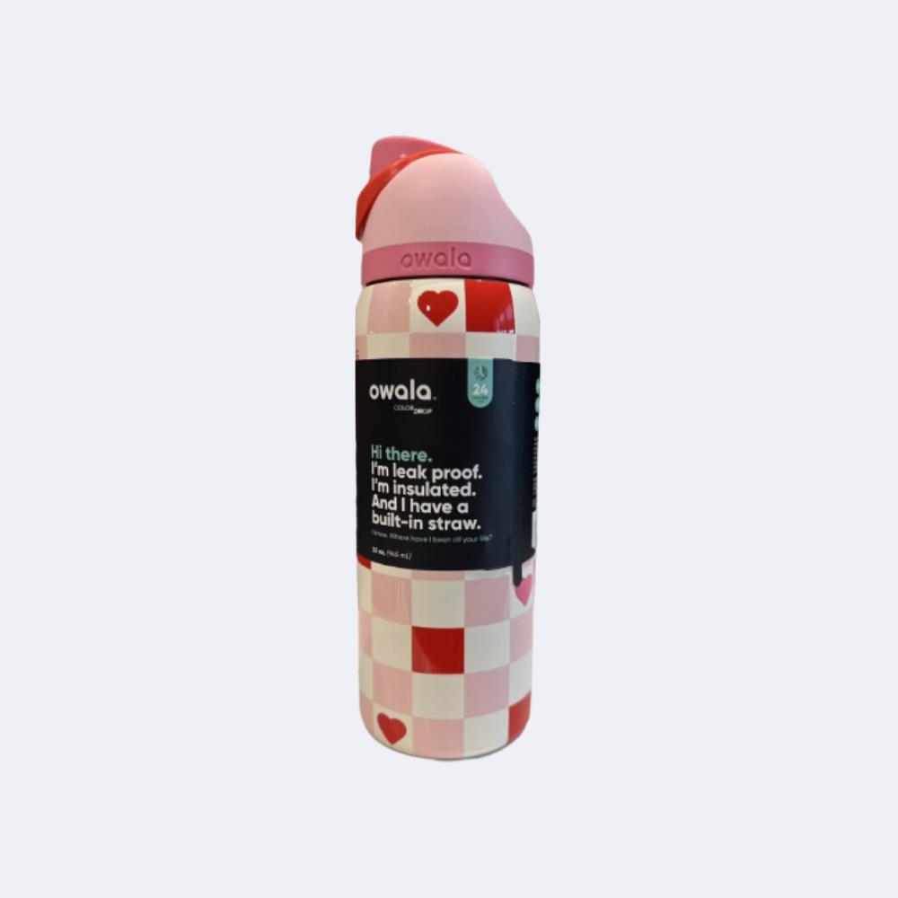 owala check me out valentine