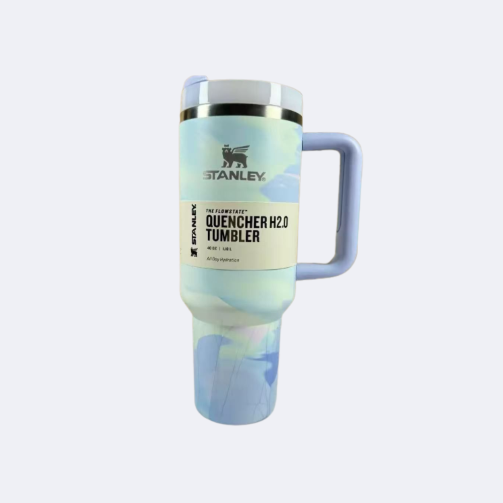 stanley tie dye blue 40oz