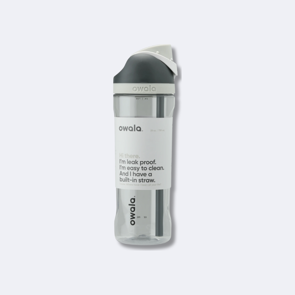 Owala FreeSip 25oz Tritan Water Bottle in White