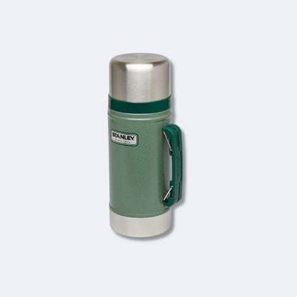 Stanley Classic 24oz Green Vacuum Food Jar with Stainless Steel Lid and Handle