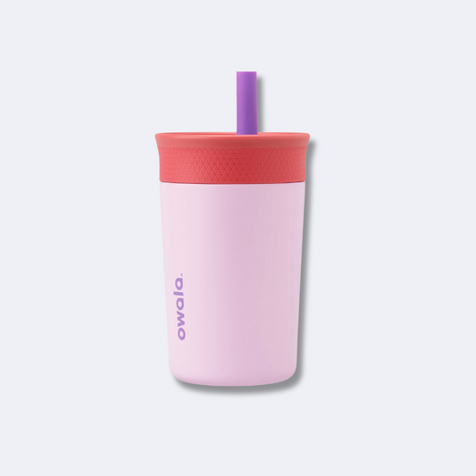 Compact Owala 12oz insulated bottle with leak-proof lid
