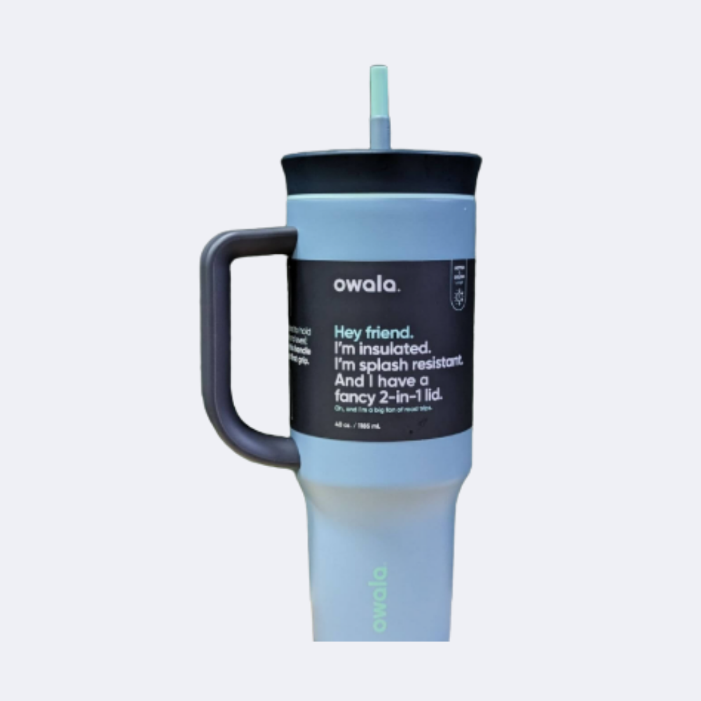 owala tumbler beige